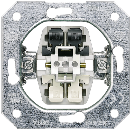 DELTA insert flushm pushbutton with separate checkback indication without