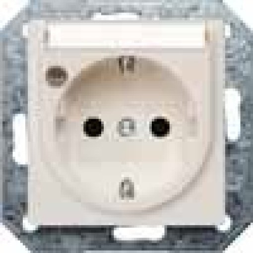 DELTA isystem socket outlet with labeling field incr touch protfunction 