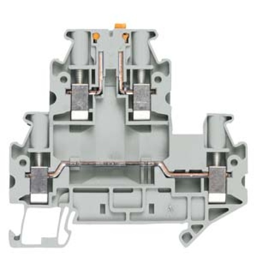 Twotier terminal with screw connection terminal size 40 mm2 terminal width