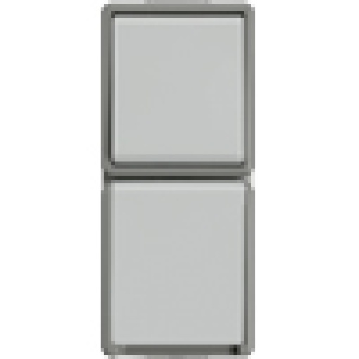DELTA fläche IP44 surfacem combination of twoway switch and socket outlet 