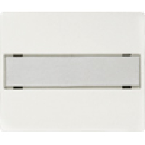 IRIS Rocker switch with label and window polar white