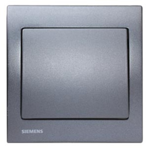 IRIS Cover plate can be labeled for Adapter 2fold RJ11 45 slate gray