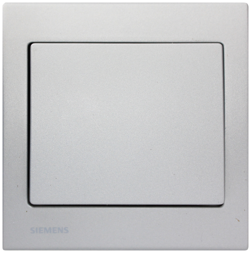 IRIS Cover plate for Adapter 1fold RJ45 RJ11 Alaska aluminum