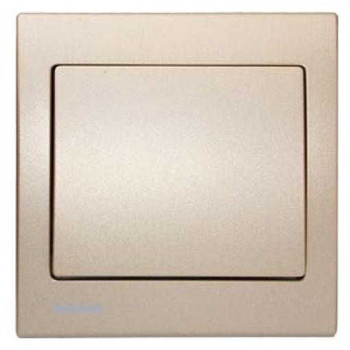 IRIS Cover plate can be labeled for Adapter 1fold RJ11 45 sand gold