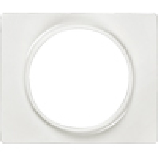 IRIS Cover plate 40 mm for loudspeaker socket and presence detector polar white