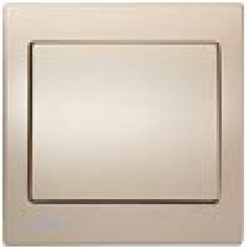 IRIS Blanking cover plate with support ring claws sand gold