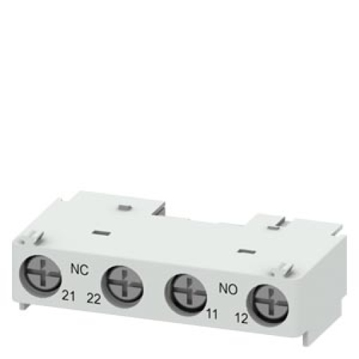 Auxiliary switch for compact fuse holders AC 12 5 A250 V 1NC1NO