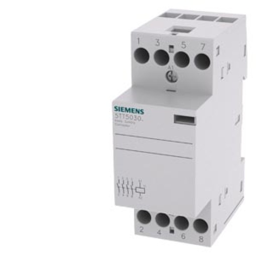 INSTA contactor with 4 NO contacts contact for 230V 400V AC 25A activati