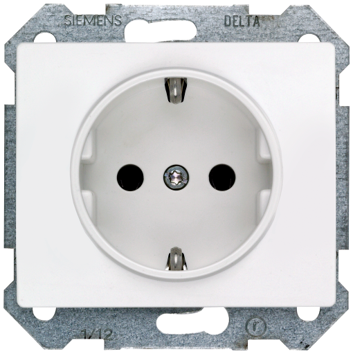IRIS SCHUKO socket outlet 1016 A 250 V With screwless Connection terminals w
