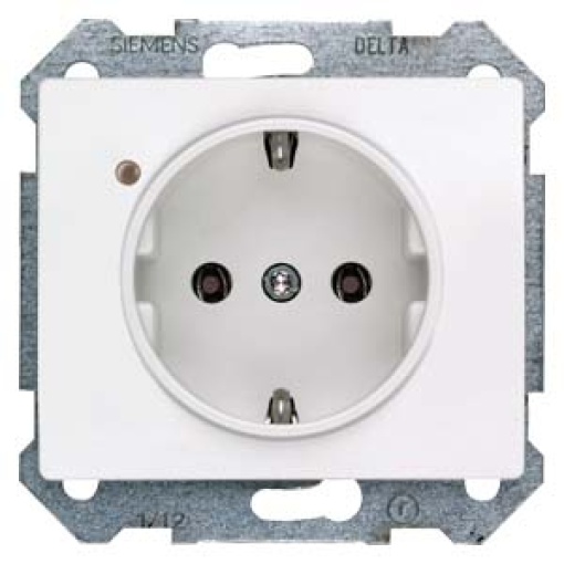 IRIS SCHUKO socket outlet 1016 A 250 V Operating display Cover plate polar w