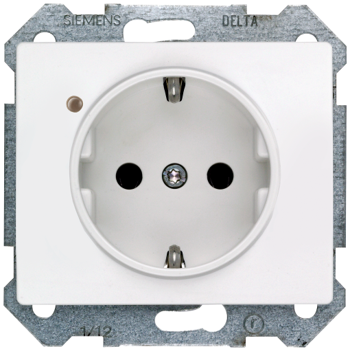 IRIS SCHUKO socket outlet 1016 A 250 V Operating display Cover plate Polar W