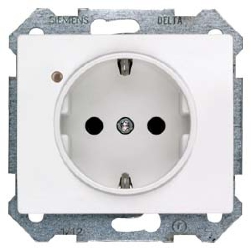 IRIS SCHUKO socket outlet 1016 A 250 V Operating display Cover plate Polar W
