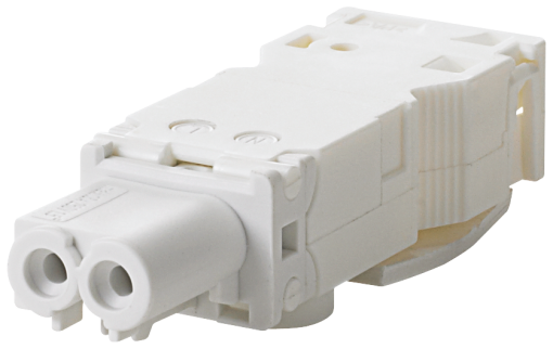 Accessory LED light 025 AC socket for input side white