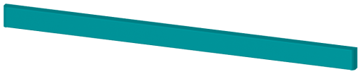 SIVACON trim strip W 1000 mm Petrol