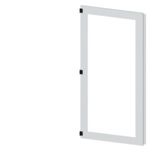 SIVACON door half left window IP55 H 1800 mm W 800 mm protection class 1