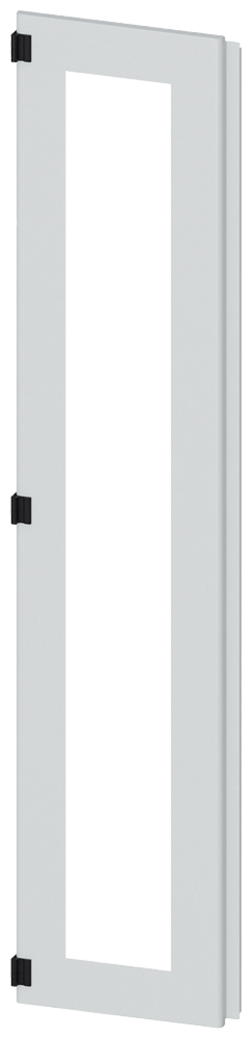 SIVACON door half left window IP55 H 2000 mm W 400 mm protection class 1