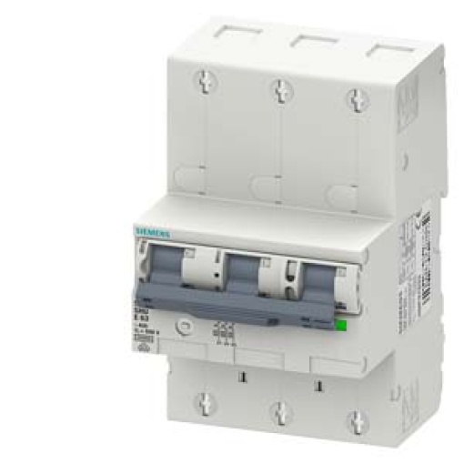 Main conductor circuit breaker SHU 3pole E 50 400V