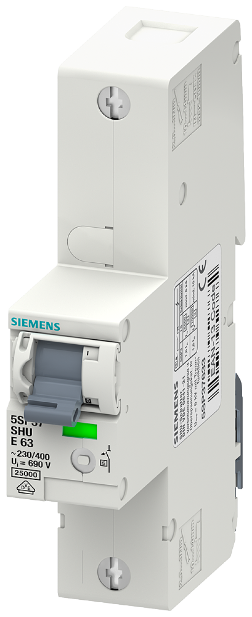 Main conductor circuit breaker SHU 1pole E 40 230400V