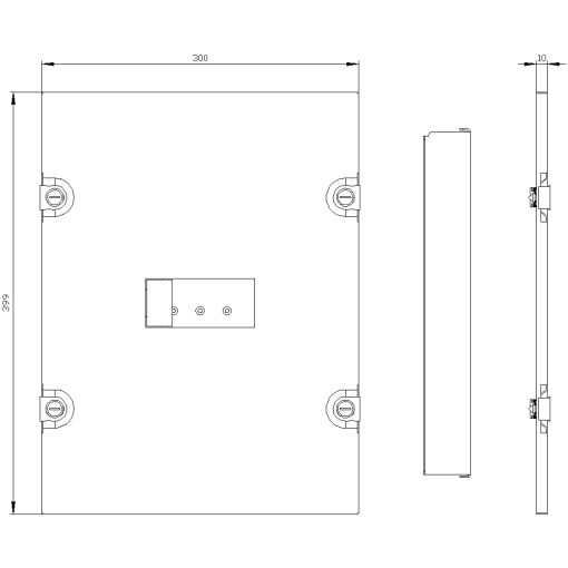 ALPHA 630 UNIVERSAL circuit breaker kit 1x 3VA1011100 A160 A 34pole