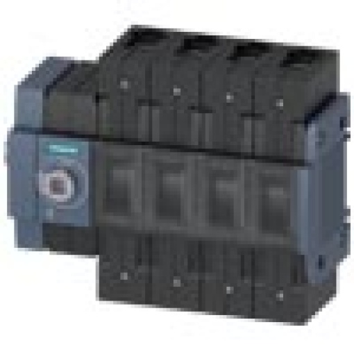 Switch disconnector 80 A size 2 4pole lateral operating mechanism on left