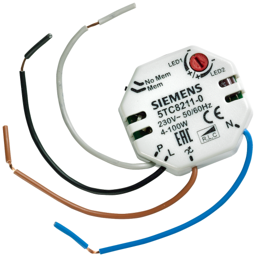 Dimmer for dimmable LEDs and electronic transformers max 100W