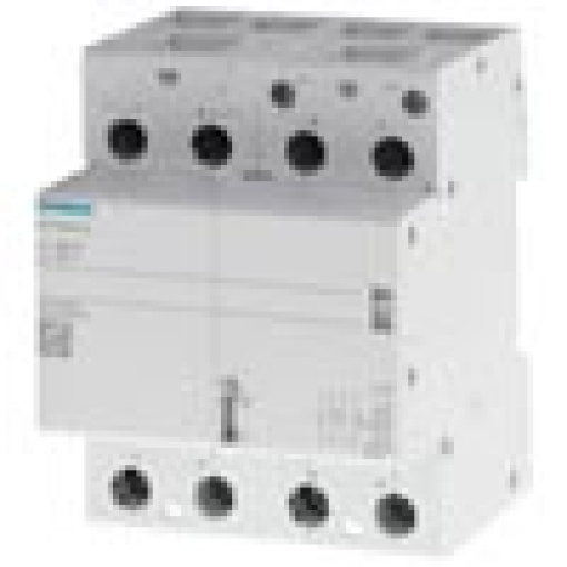 Remote switch contact for 63A voltage 230V AC 4 NO contacts