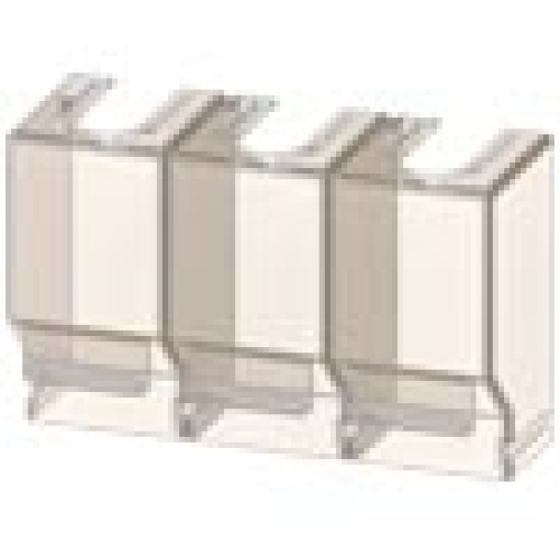 Accessory for 3KC4, 3KC8 terminal covers 1-pole for 250 to 400 A containing 3...