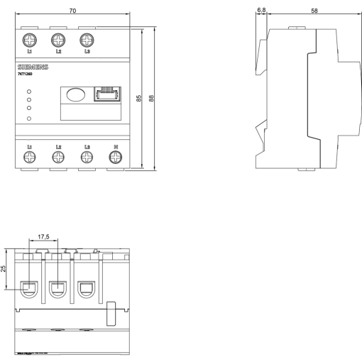 Data manager for communication between PC U configuration via web browser
