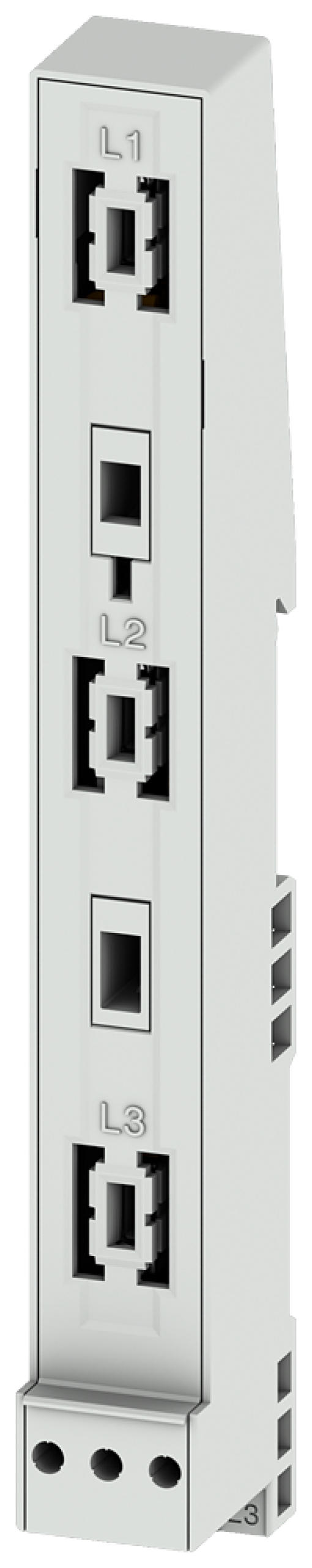 Adapter for DIN mounting rail for 3RM1 fuse module