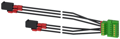 Accessory for 3KC4 3KC8 auxiliary switch containing 2 changeover contacts 1