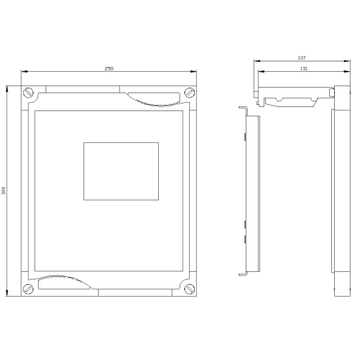 Assembly kit molded case circuit breaker 3VA 1 x 3VA20 and 3VA22 to 250 A