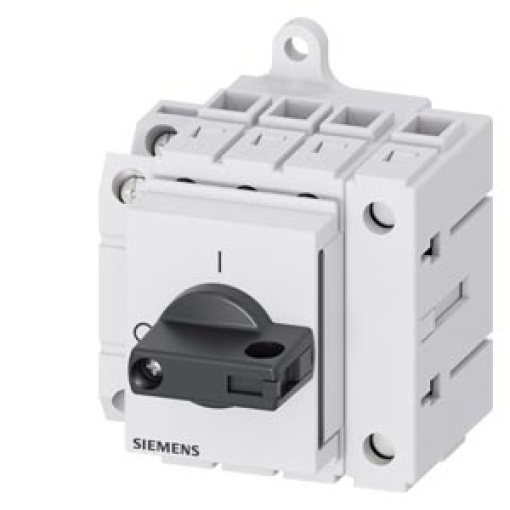 Switch disconnector 3LD3 Iu 16 A main control switch 3pole  N