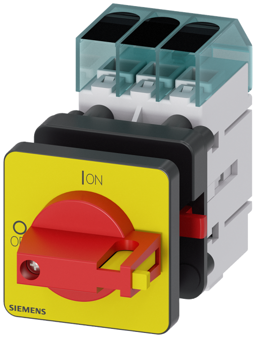 Switch disconnector 3LD3 Iu 25 A main control switch 3pole