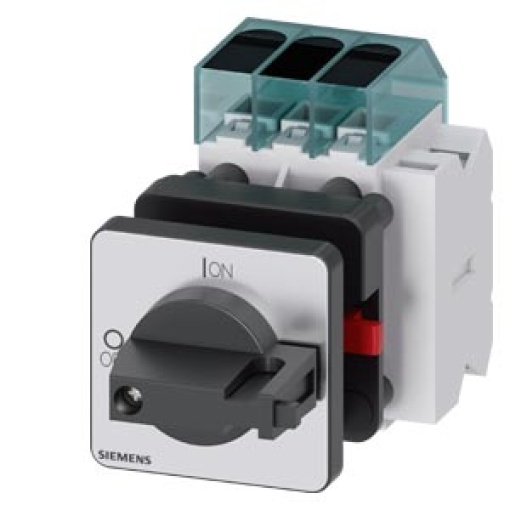 Switch disconnector 3LD3 Iu 25 A main control switch 3pole