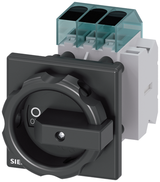Switch disconnector 3LD3 Iu 25 A main control switch 3pole