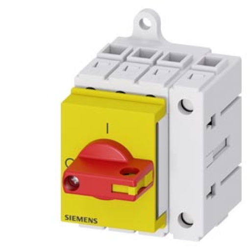 Switch disconnector 3LD3 Iu 32 A main control switch 3pole  N