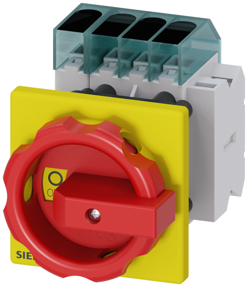 Switch disconnector 3LD3 Iu 32 A main control switch 3pole  N