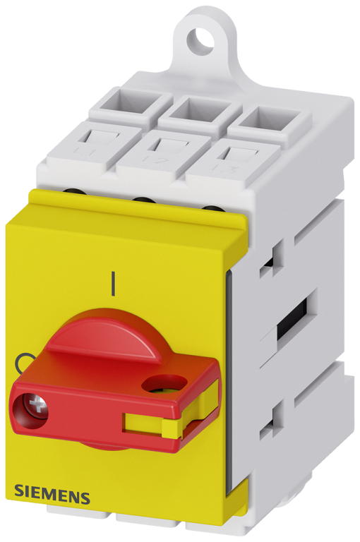 Switch disconnector 3LD3 Iu 40 A main control switch 3pole