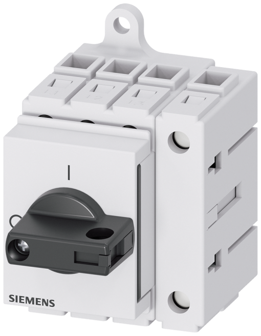 Switch disconnector 3LD3 Iu 40 A main control switch 3pole  N