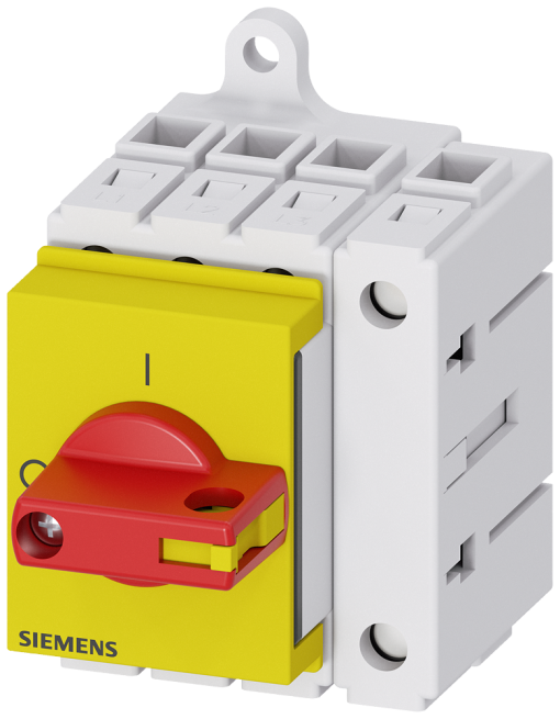 Switch disconnector 3LD3 Iu 40 A main control switch 3pole  N