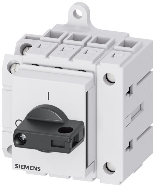 Switch disconnector 3LD3 Iu 40 A main control switch 3pole  N