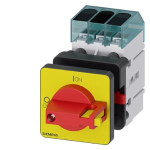 Switch disconnector 3LD3 Iu 40 A main control switch 3pole