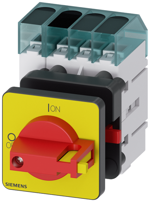 Switch disconnector 3LD3 Iu 63 A main control switch 3pole  N
