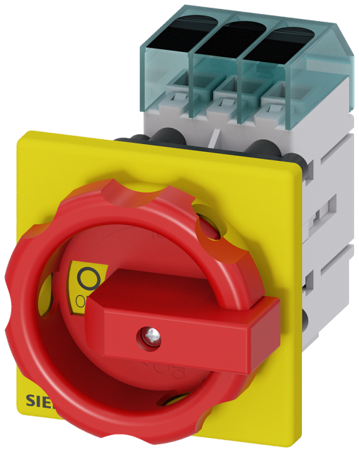 Switch disconnector 3LD3 Iu 63 A main control switch 3pole