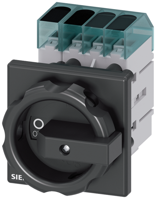 Switch disconnector 3LD3 Iu 63 A main control switch 3pole  N