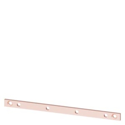 ALPHA CU distribution busbars 630 A with pressfit nuts 3pole for NH00