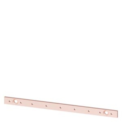 ALPHA CU distribution busbars 630 A with pressfit nuts 3pole for NH13