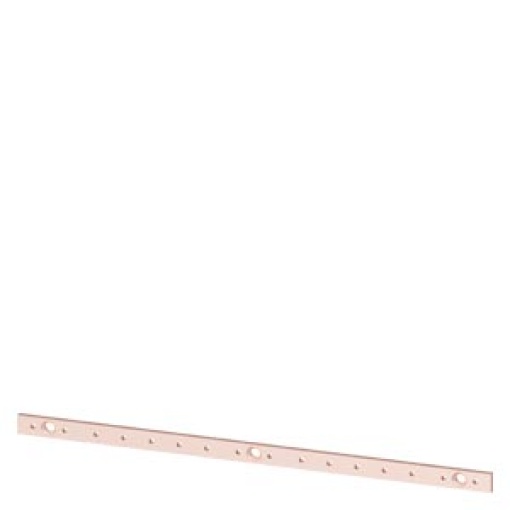 ALPHA CU distribution busbars 630 A with pressfit nuts 3pole for NH13