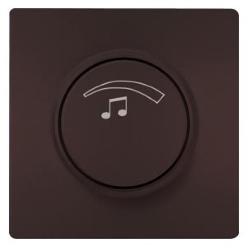 DELTA style volume controller mono chocolate 3W 27 ohm