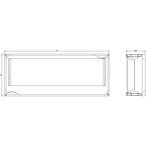ALPHA assembly kit for busmounting fuse base for 60 mm busbar system 8US